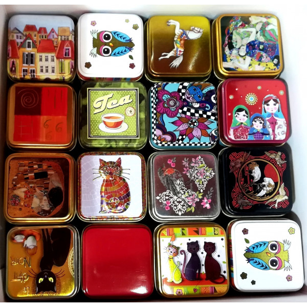 Tea Box Assortiment Mixte x16 - Idée Cadeau ! - Cie Anglaise des Thés