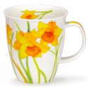 Mug Dunoon Fleurs jaunes - Compagnie Anglaise des Thés