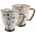 Mug Japonais fleurs roses - Compagnie Anglaise des Thés