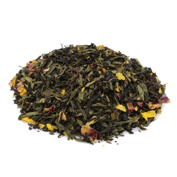 Tasse Thé CERISE PECHE FLEURS - Thé noir ORIENT- Compagnie Anglaise des Thés