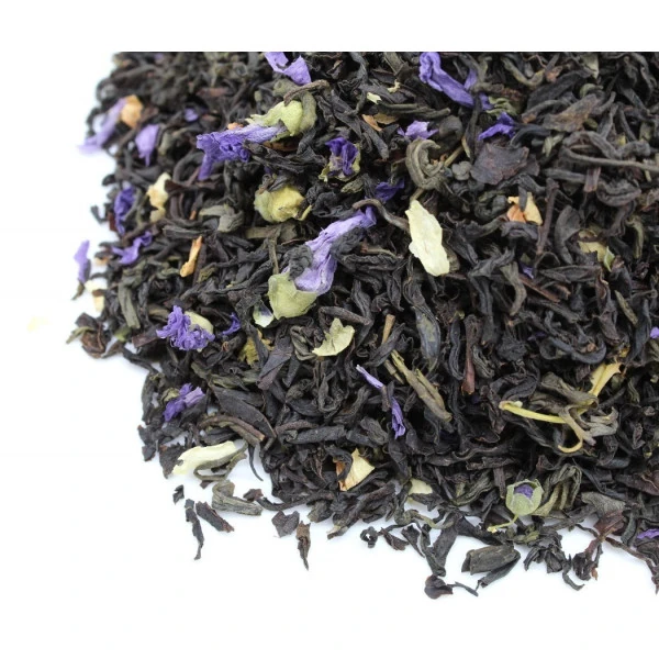 Thé en vrac BERGAMOTE JASMIN - Thé noir EARL GREY JASMIN- Cie Anglaise des Thés