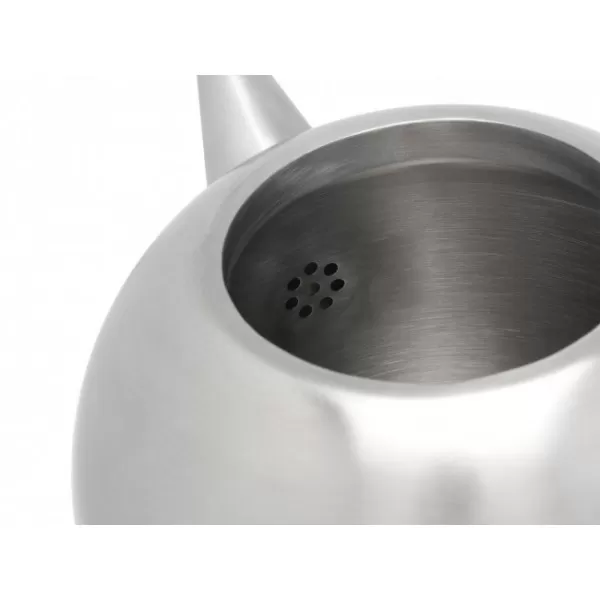 Théière en Acier Brossé 1,4L - Compagnie Anglaise des Thés