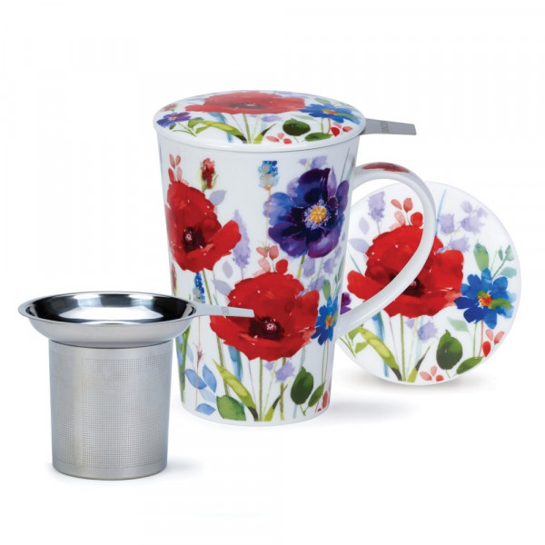 Tisanière Dunoon Fleurs - Compagnie Anglaise des Thés