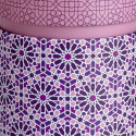 Boîte Cylindrique Andalouse rose - Compagnie Anglaise des Thés