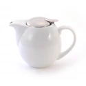 Théière Blanche Vif 0,9 L - Compagnie Anglaise des Thés