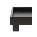 Plateau bambou noir avec pieds OBJETS AUTOUR DU THÉ- 2