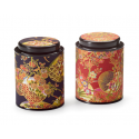 Boîte Japonaise rouge et dorée 80g - Compagnie Anglaise des Thés