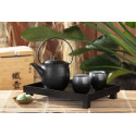 Plateau bambou noir avec pieds OBJETS AUTOUR DU THÉ- 4