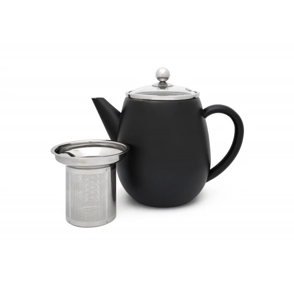 Théière Adagio Noire Mat 1.1L - Compagnie Anglaise des Thés