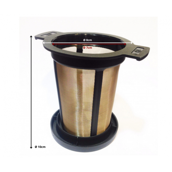 Filtre inox extra-fin Ø 7cm - Compagnie Anglaise des Thés