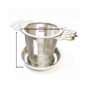 Filtre Métal fleurs Ø 5,5cm ACCESSOIRES POUR LE THÉ- 2