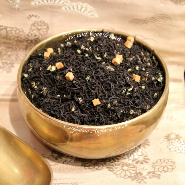 Thé CARAMEL BEURRE SALÉ - Thé noir GENTLEMAN - Cie Anglaise des Thés