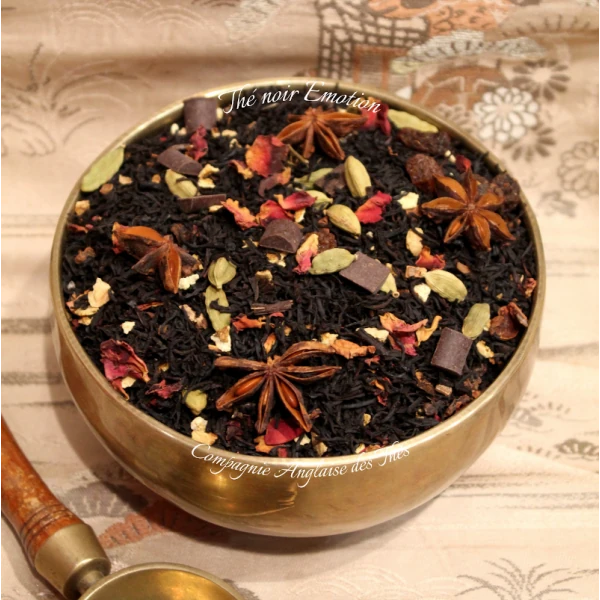 Thé CACAO, ÉPICES RAISIN - Thé noir ÉMOTION  - Compagnie Anglaise des Thés