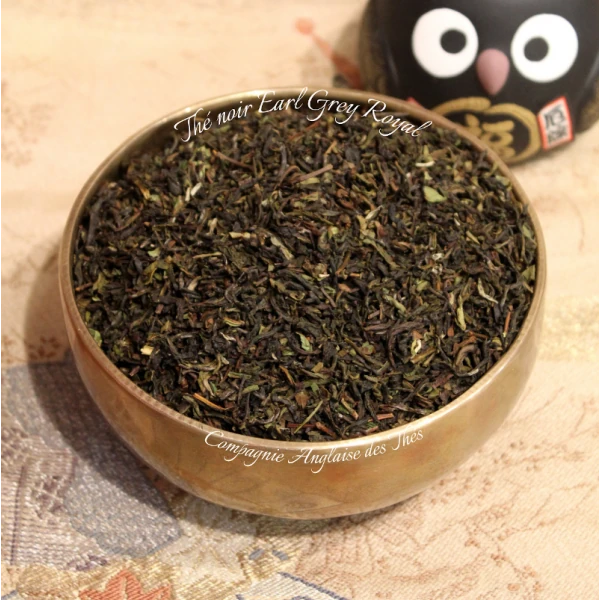 Thé DARJEELING BERGAMOTE -  Thé noir EARL GREY ROYAL - Compagnie Anglaise des Thés