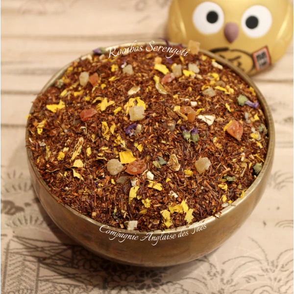 Rooibos Orange sanguine, Fruits exotiques - Rooibos SERENGETI - Compagnie Anglaise des Thés