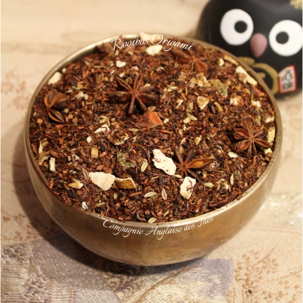 Rooibos Orange, Anis, Fenouil -Rooibos ORIGAMI- Compagnie Anglaise des Thés