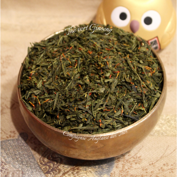 Thé vert parfumé au GINSENG - Thé vert GINSENG - Compagnie Anglaise des Thés
