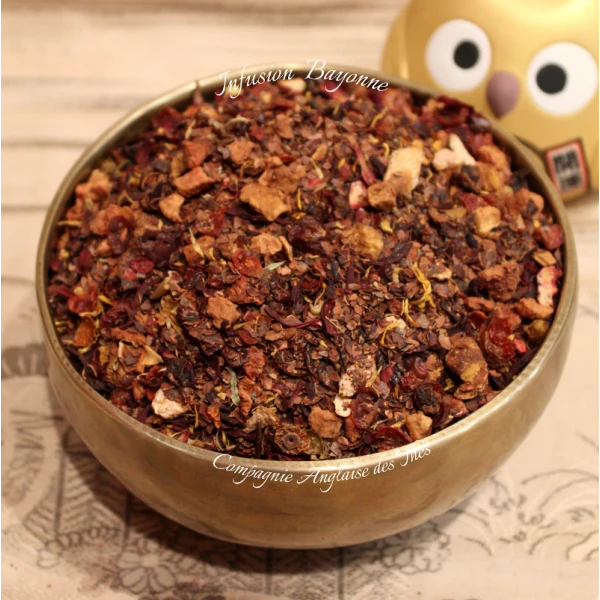 Infusion CHOCOLAT, FRAISE - Infusion BAYONNE  - Compagnie Anglaise des Thés