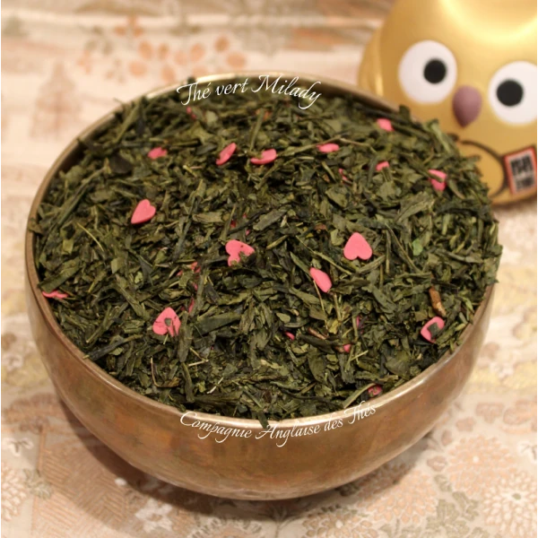 Thé vert MILADY - CERISE, GROSEILLE, LITCHI - Cie Anglaise des Thés