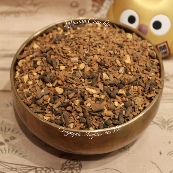 Infusion EPICES INDIENNES MASALA CHAI - Infusion CHAI BIO - Compagnie Anglaise des Thés
