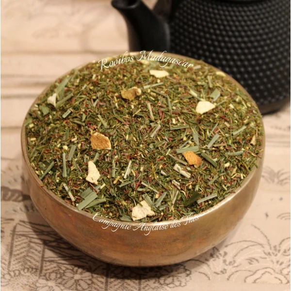 Rooibos Vert Citron, Vanille - Rooibos Vert Madagascar - Compagnie Anglaise des Thés