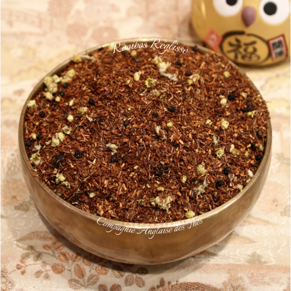 Rooibos RÉGLISSE - Thé rouge à la Réglisse - Compagnie Anglaise des Thés