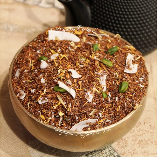 Rooibos Pistache, Amande - Rooibos PISTACHE - Compagnie Anglaise des Thés
