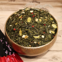 Thé Amande, Poivre rose, Cannelle - Thé vert TOUNDRA - Compagnie Anglaise des Thés