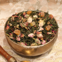 Thé Papaye, Kiwi, Boutons de rose -Thé vert TROUBADOUR - Compagnie Anglaise des Thés