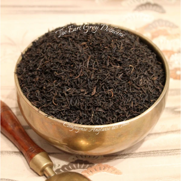 Thé BERGAMOTE - Thé EARL GREY Déthéiné - Compagnie Anglaise des Thés