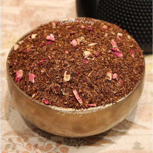 Rooibos Miel, Rhubarbe, Vanille -Rooibos RUBY - Compagnie Anglaise des Thés