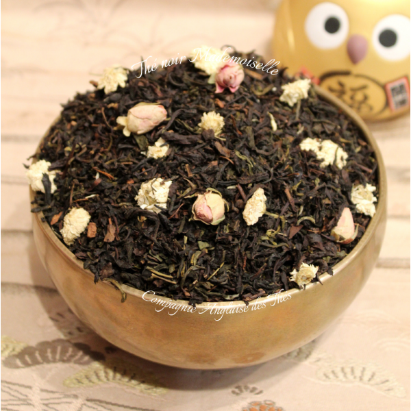 Thé FRUIT DE LA PASSION CAMOMILLE - Thé noir MADEMOISELLE  - Cie Anglaise des Thés