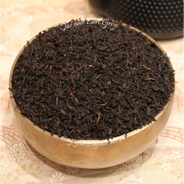 Thé EARL GREY (BERGAMOTE)- Thé noir EARL GREY - Cie Anglaise des Thés