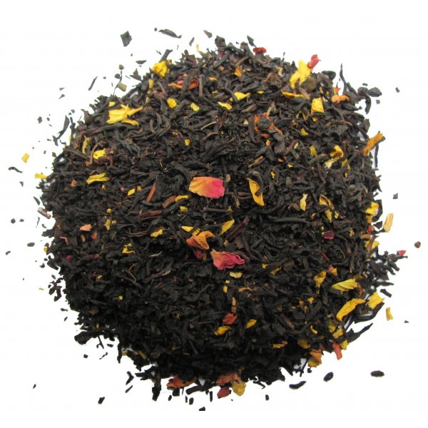 Thé PECHE MANGUE CERISE - Thé noir CHERUBIN - Cie Anglaise des Thés