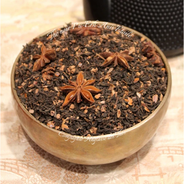 Thé noir PU-ERH ANIS ÉTOILÉ - Compagnie Anglaise des Thés