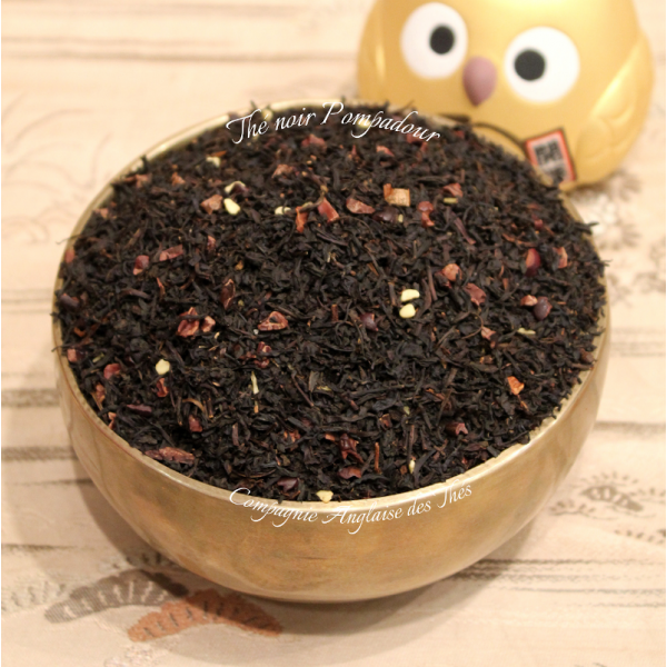 Thé CHOCOLAT VANILLE COCO - Thé noir POMPADOUR - Compagnie Anglaise des Thés
