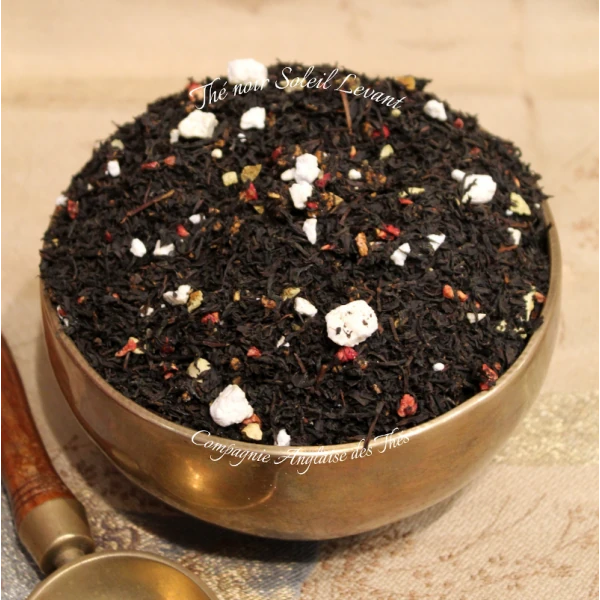 Thé YUZU FRAMBOISE - Thé noir SOLEIL LEVANT - Compagnie Anglaise des Thés
