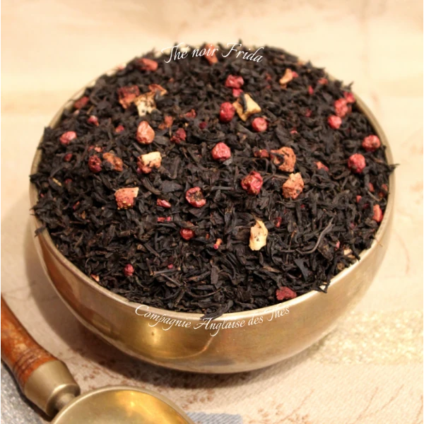 Thé Fruits rouges, framboise, myrtille - Thé FRIDA BIO