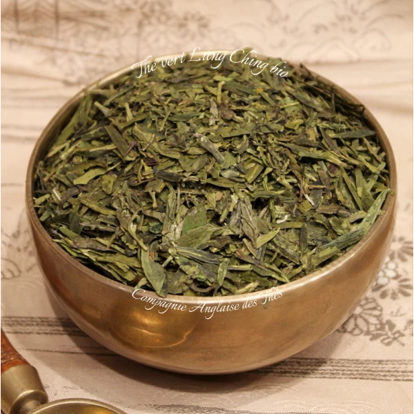 Thé Lung Ching ou "Puits du dragon"  - Thé vert LUNG CHING BIO - Compagnie Anglaise des Thés