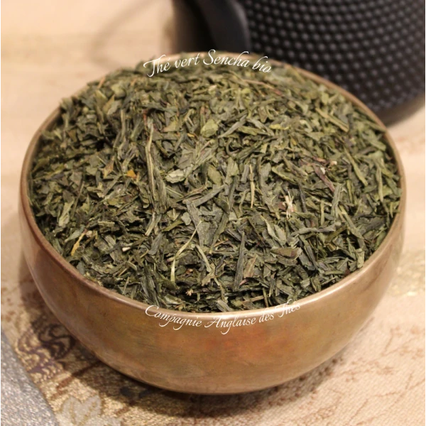 Thé de Chine - Thé vert SENCHA BIO - Compagnie Anglaise des Thés