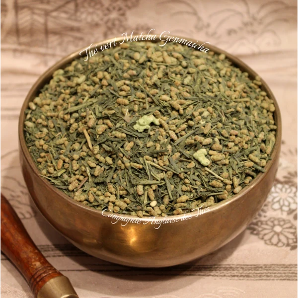 Thé MATCHA GENMAICHA BIO  - Compagnie Anglaise des Thés