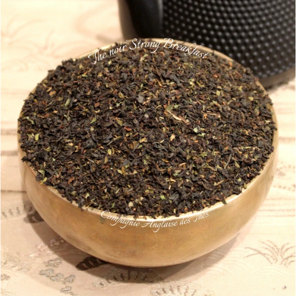 Thés Ceylan, Assam et Darjeeling - Thé noir STRONG BREAKFAST - Compagnie Anglaise des Thés