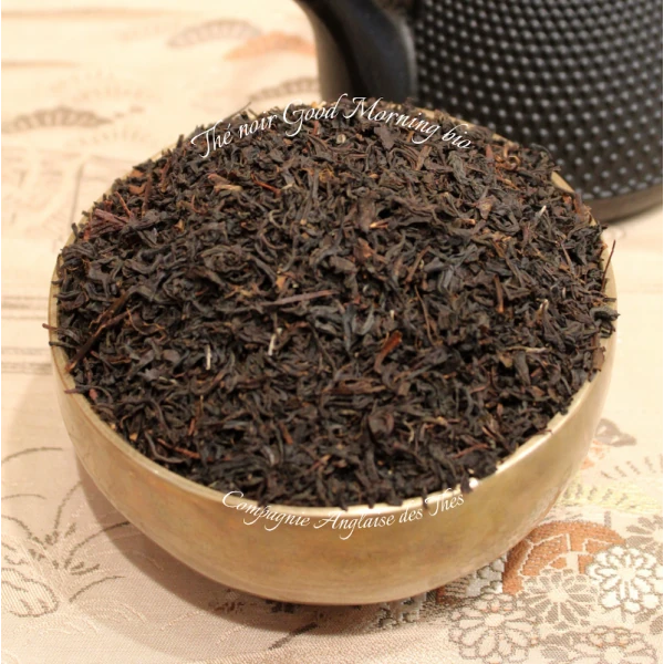 Thés Ceylan, Assam et Darjeeling Bio - Thé GOOD MORNING - Compagnie Anglaise des Thés