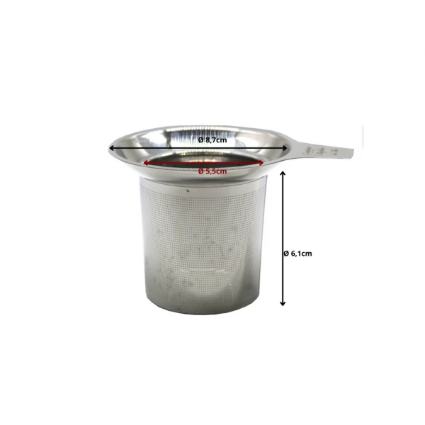 Filtre lnox Ø 5.5cm avec gravure - Compagnie Anglaise des Thés