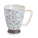 Mug Japonais Tsubaki bleu - Compagnie Anglaise des Thés