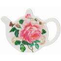 Soucoupe repose sachet Redoute Rose - Compagnie Anglaise des Thés
