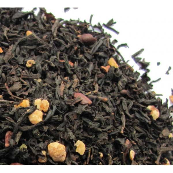 Thé Vrac CACAO, NOISETTE, VANILLE CARAMEL - Thé noir NOUGATINE - Cie Anglaise des Thés