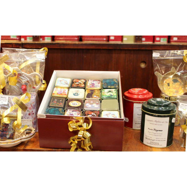 Tea Box Assortiment Mixte x16 - Idée Cadeau ! - Cie Anglaise des Thés