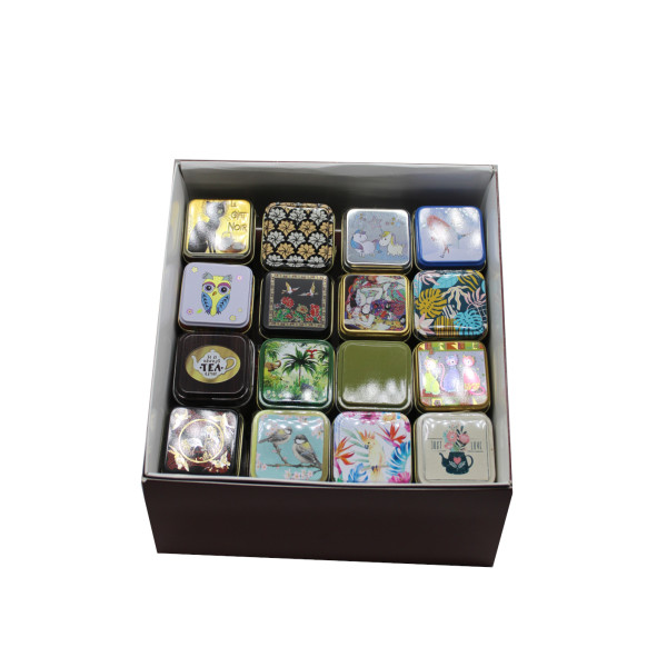 Tea Box Assortiment Mixte x16 - Idée Cadeau ! - Cie Anglaise des Thés