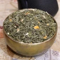 Thé vert BERGAMOTE -  Thé vert EARL GREY SENCHA Déthéiné - Compagnie Anglaise des Thés